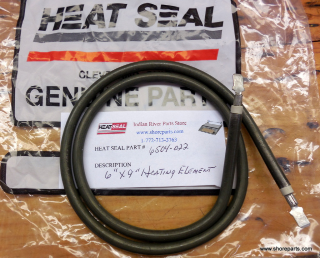  HEAT SEAL #6504-022 6" X 9" HEATING ELEMENT FOR MODELS 500A MINI 625A MINI